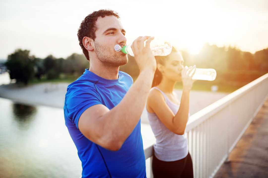 Hydration for hot weather workouts